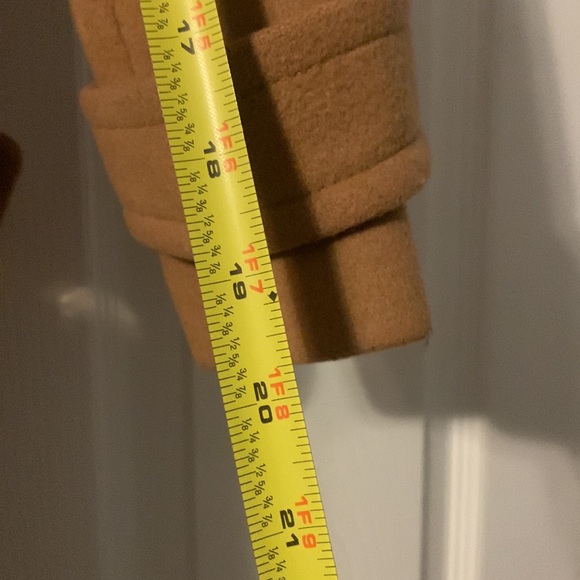 ASO Serena van der Woodsen Gossip Girl Tan Marc Jacobs Wool Trench Coat - Picture 8 of 8